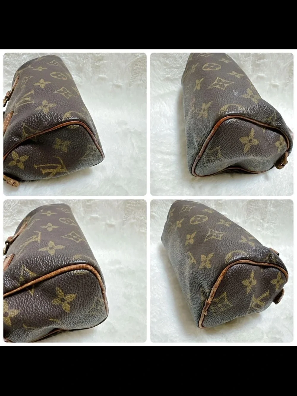 Louis Vuitton Monogram Mini Speedy in Brown and Tan